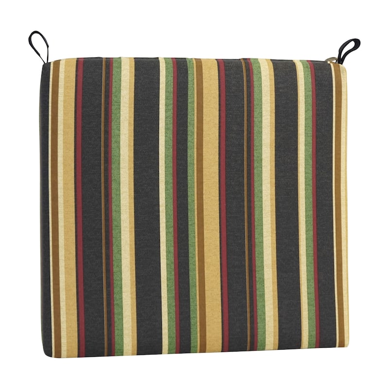 20-inch by 19-inch Patterned Outdoor Chair Cushions (Set of 4) - 20 x 19