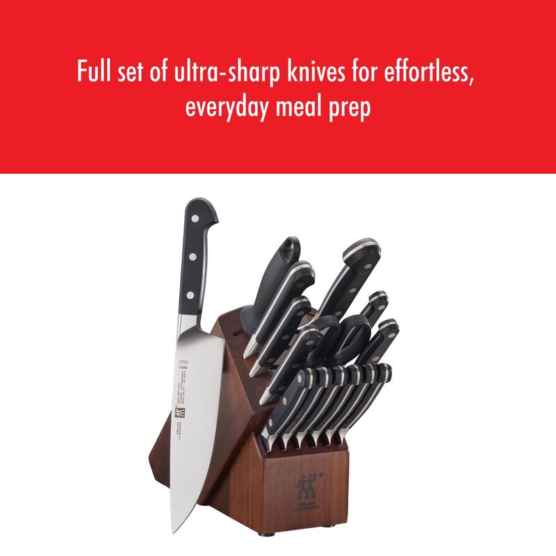 ZWILLING Pro 16-pc Knife Block Set