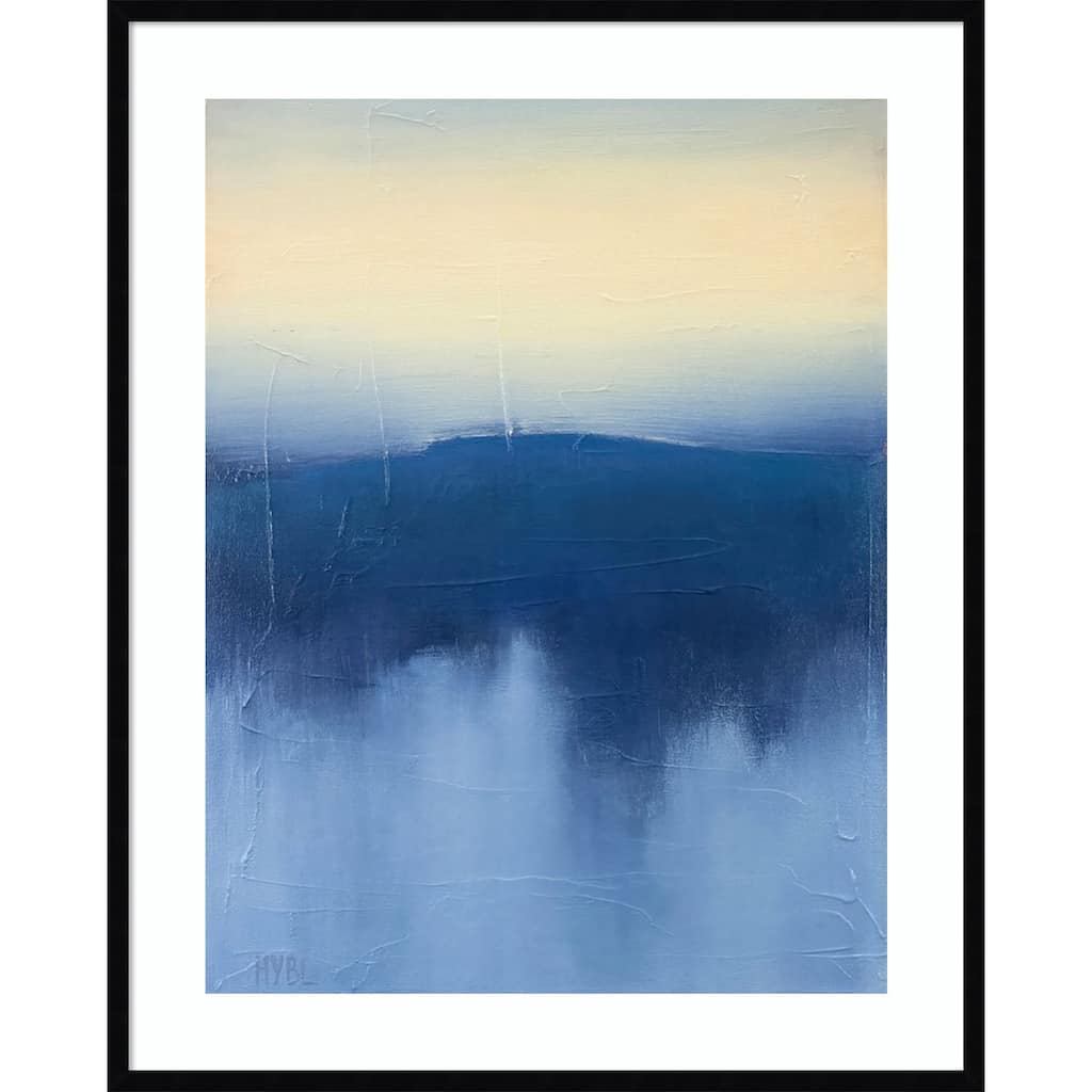 Sunset Glow by Heidi Hybl Wood Framed Wall Art Print