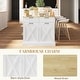 preview thumbnail 7 of 7, HOMCOM Tilt Out Trash Can Cabinet, Farmhouse Kitchen Cabinet with Hidden Trash Can and 2 Drawers for Laundry Room, Pantry