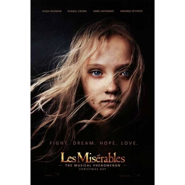 Les Miserables Movie Poster Print (27 X 40) Item Movab51705 - Bed Bath ...