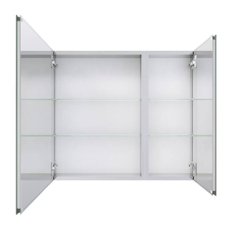 Glass Warehouse AC2-30X26 Yana 30" x 26" Frameless Double Door