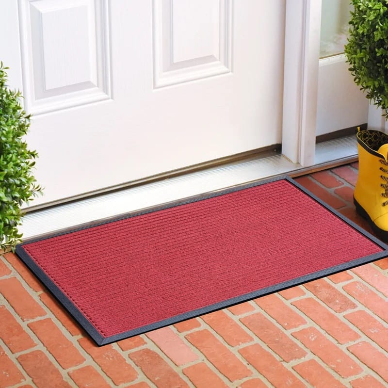 A1HC New Durable and Versatile Polypropylene Rubber Door Mat All Weather Inside Outside Door Mat