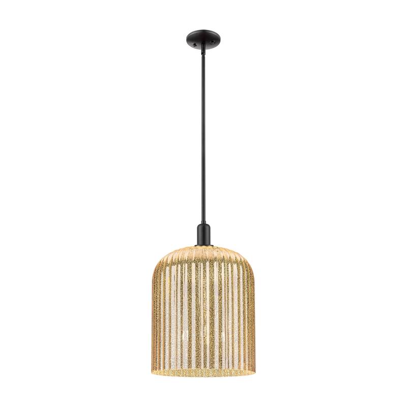 Innovations Lighting Downtown Urban - Bridal Veil - 3 Light 12" Stem Hung Mini Pendant