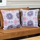 preview thumbnail 27 of 28, Sunnydaze Polyester Large Round Floor Cushion - Set of 2