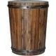 preview thumbnail 1 of 1, Uttermost Ceylon 19" Long Metal and Acacia Wood Accent Table Medium Natural