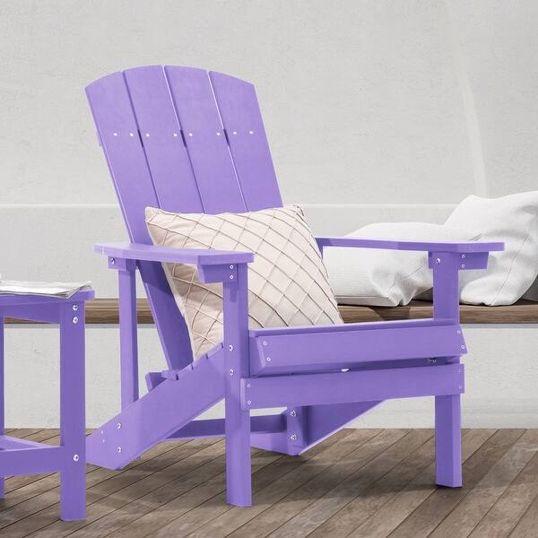 plastic adirondack chairs purple