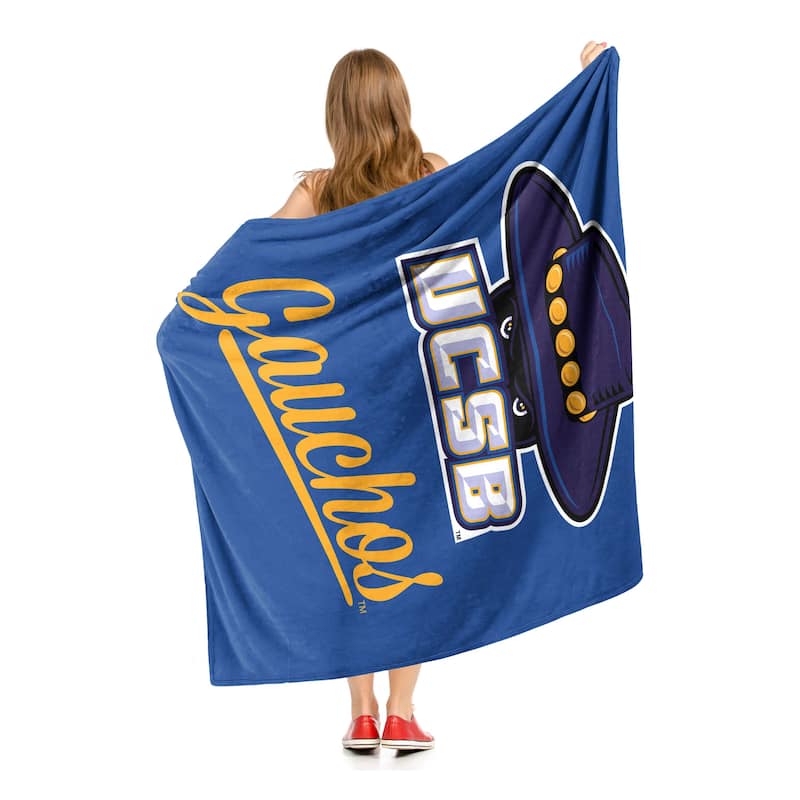 NCAA Big West Alumni Silk Touch Throw Blanket