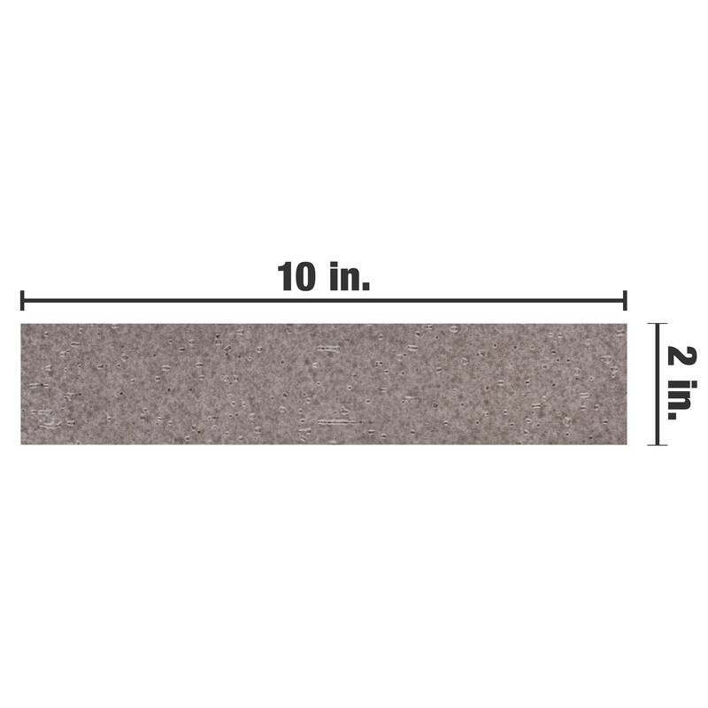 Merola Tile Muretto Nocciola Glossy 2" x 10" Porcelain Floor and Wall Tile