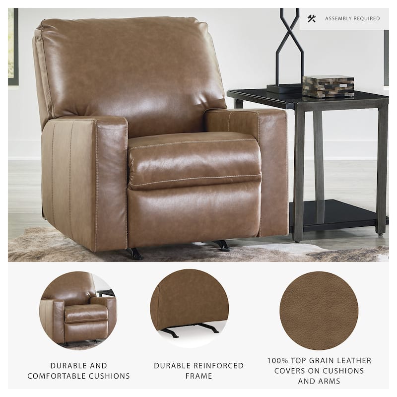 Signature Design by Ashley Bolsena Caramel Recliner