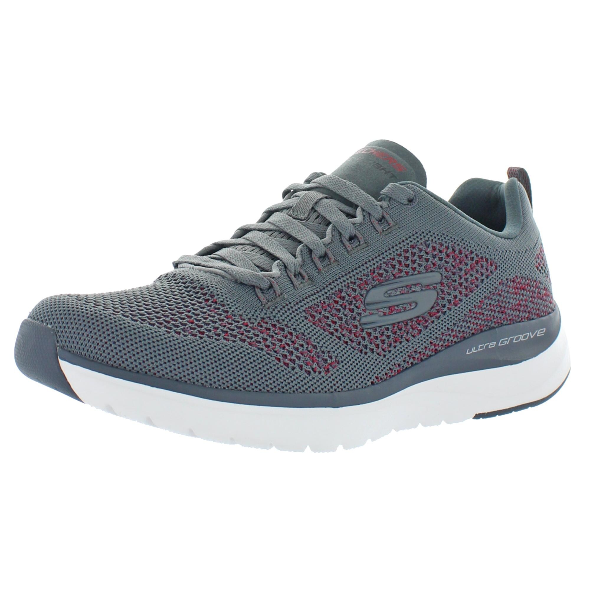 red skechers mens