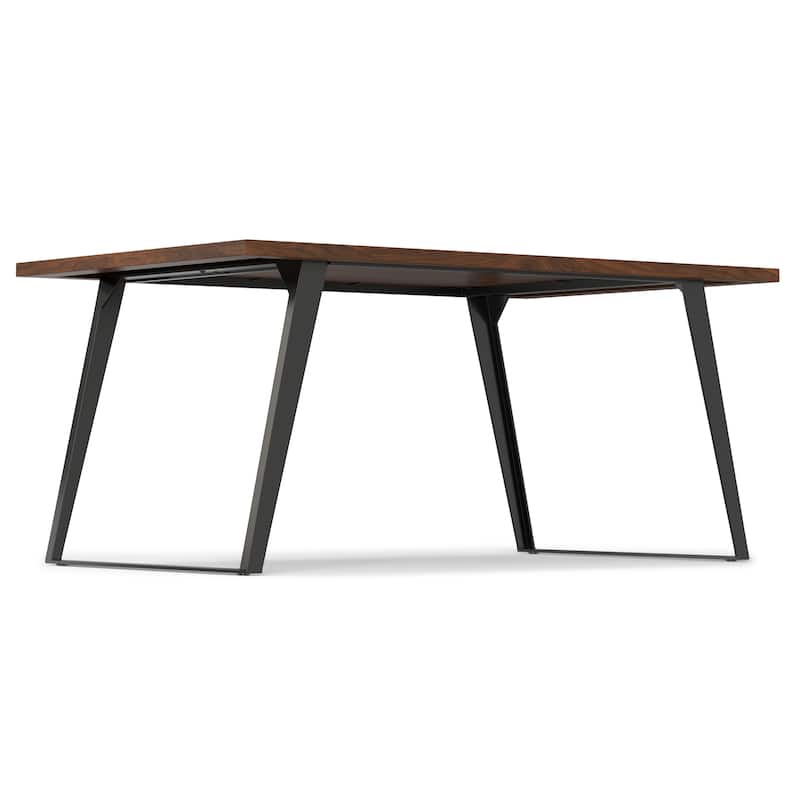 WyndenHall Mitchell 66 inch x 40 inch Rectangle Modern Industrial Dining Table - 66 inches wide