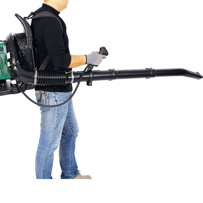 Gas Powered Leaf Blower,Backpack Leaf Blower, 63.3CC 2-Stroke Engine