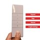 preview thumbnail 7 of 7, ALEKO Motorized LED 20 x 10 ft Half Cassette Retractable Awning Multi-Stripe Red