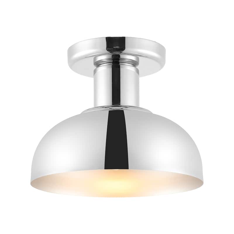 SAFAVIEH Lighting Taake Flush Mount - 13" W x 12" D x 12" H - 13Wx12Dx12H