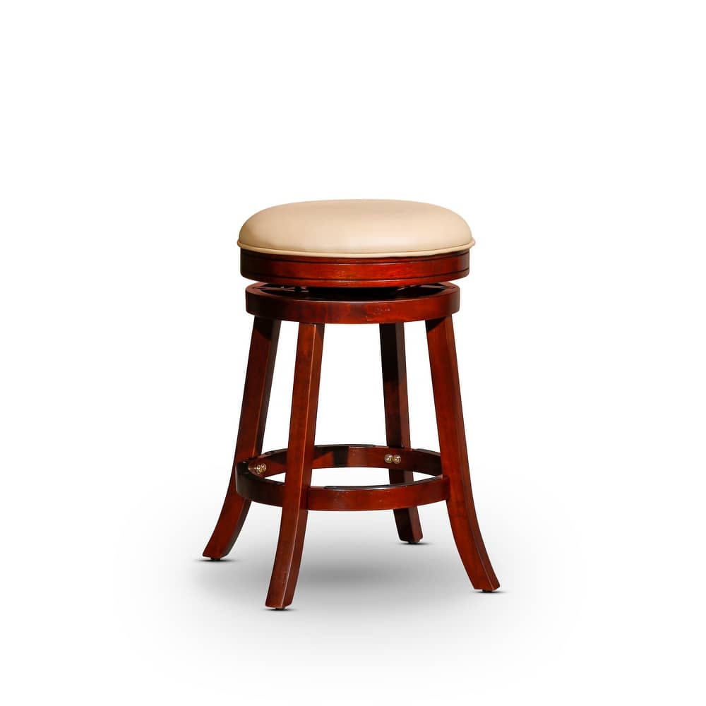 DTY Indoor Living Creede Backless Swivel Stool