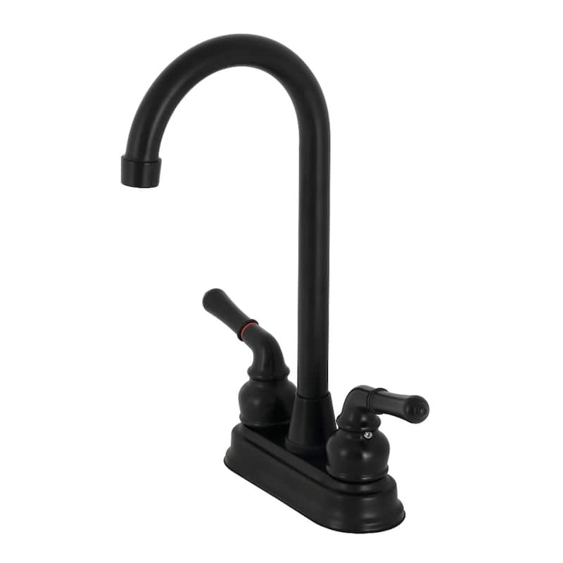 Magellan Two-Handle 4 in. Centerset Bar Faucet - Matte Black