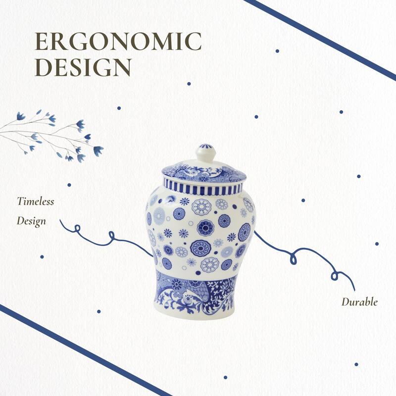 Spode Blue Italian Vase