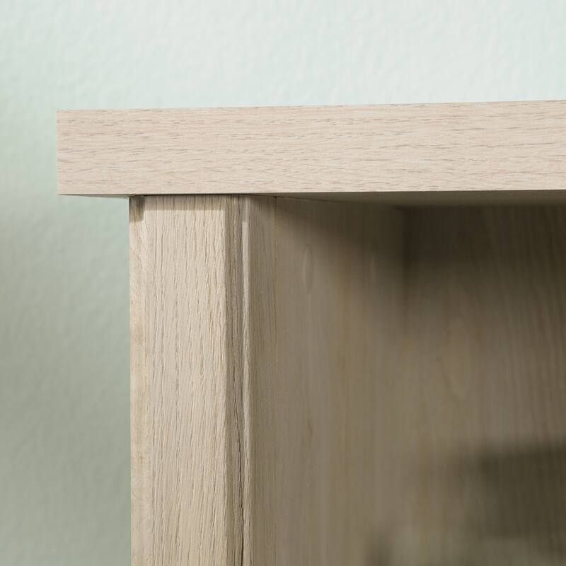 Wood Hutch with Sophisticated Design, Brown - 59.06" W x 12.80" D x 26.65" H