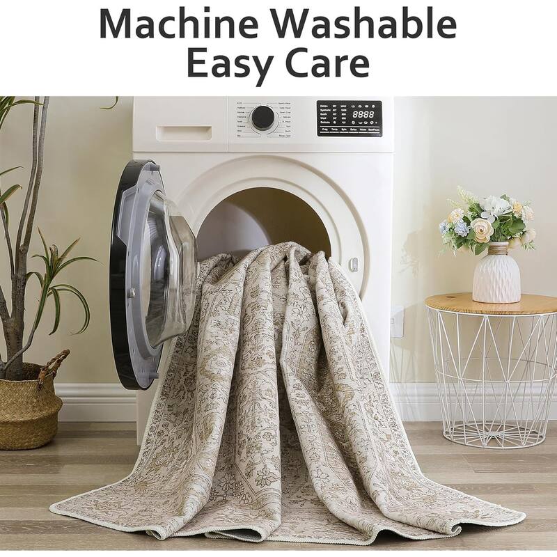 Mcow Palm Leaf Collection Reversible Woven Waterproof Outdoor Area Rug