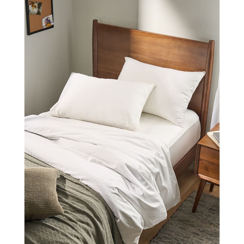 Christopher Knight Home - Cohron Mid-Century Solid Wood Full Platform Bed with Sleek Splayed Legs