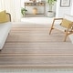 preview thumbnail 1 of 11, SAFAVIEH Handmade Kilim Jannell Farmhouse Stripe Jute Rug