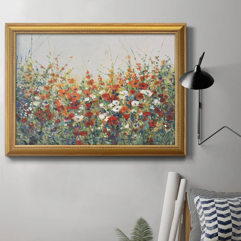 Garden in Bloom I Premium Framed Canvas- Ready to Hang