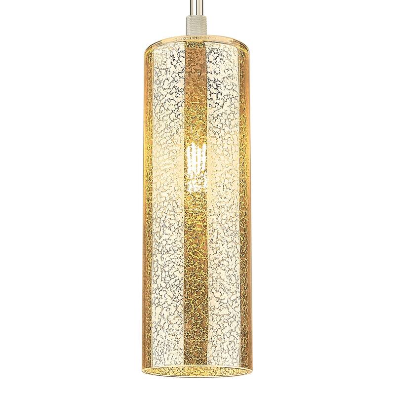 Innovations Lighting 434-1S-G434-12ME Crown Point 13" Tall Mini - Polished Nickel