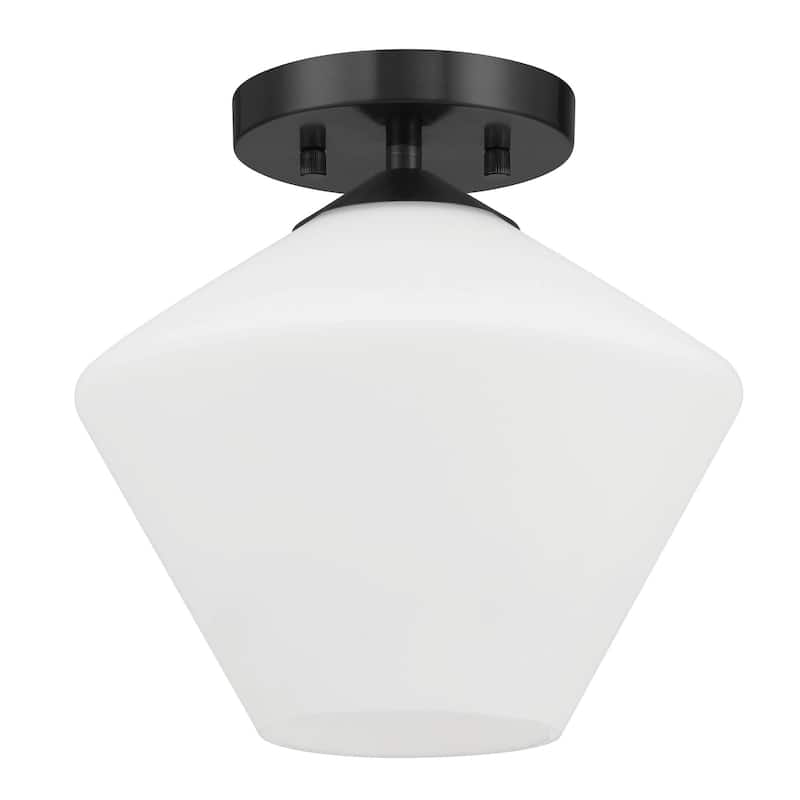 Hunter Celestial Valley 1 Light Flush Mount Ceiling Light - Modern - Hallway, Bathroom, Entry, Laundry - Damp Rated!