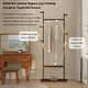 preview thumbnail 2 of 3, Modern Minimalist Solid Wood Coat Rack with Natural Finish, Easy to Assemble, Suitable for Entrance and Hallway, Living Room