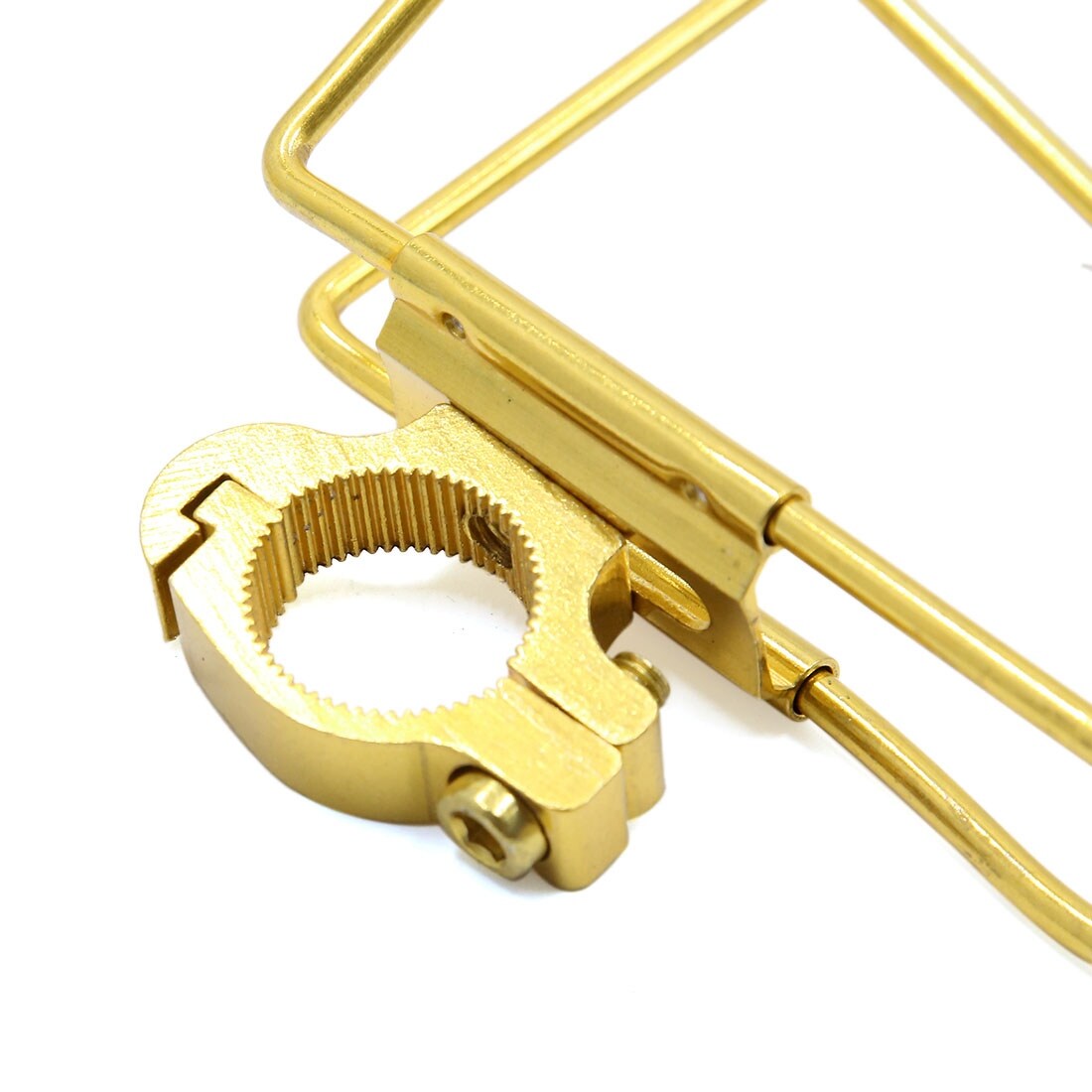 gold water bottle cage