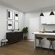 preview thumbnail 33 of 39, Contemporary Dark Brown Geometric Designed Wood Cabinet and Dresser Collection