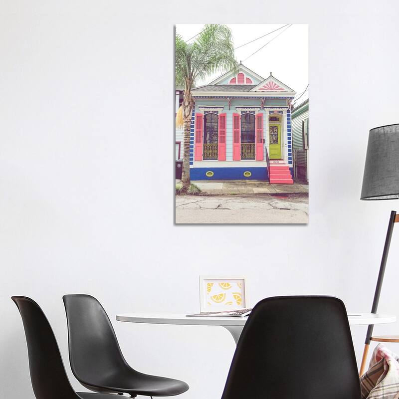 iCanvas "Colorful New Orleans I" by Ann Hudec Canvas Print - 40x26x1.5