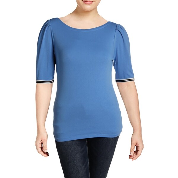 ralph lauren elbow sleeve shirt