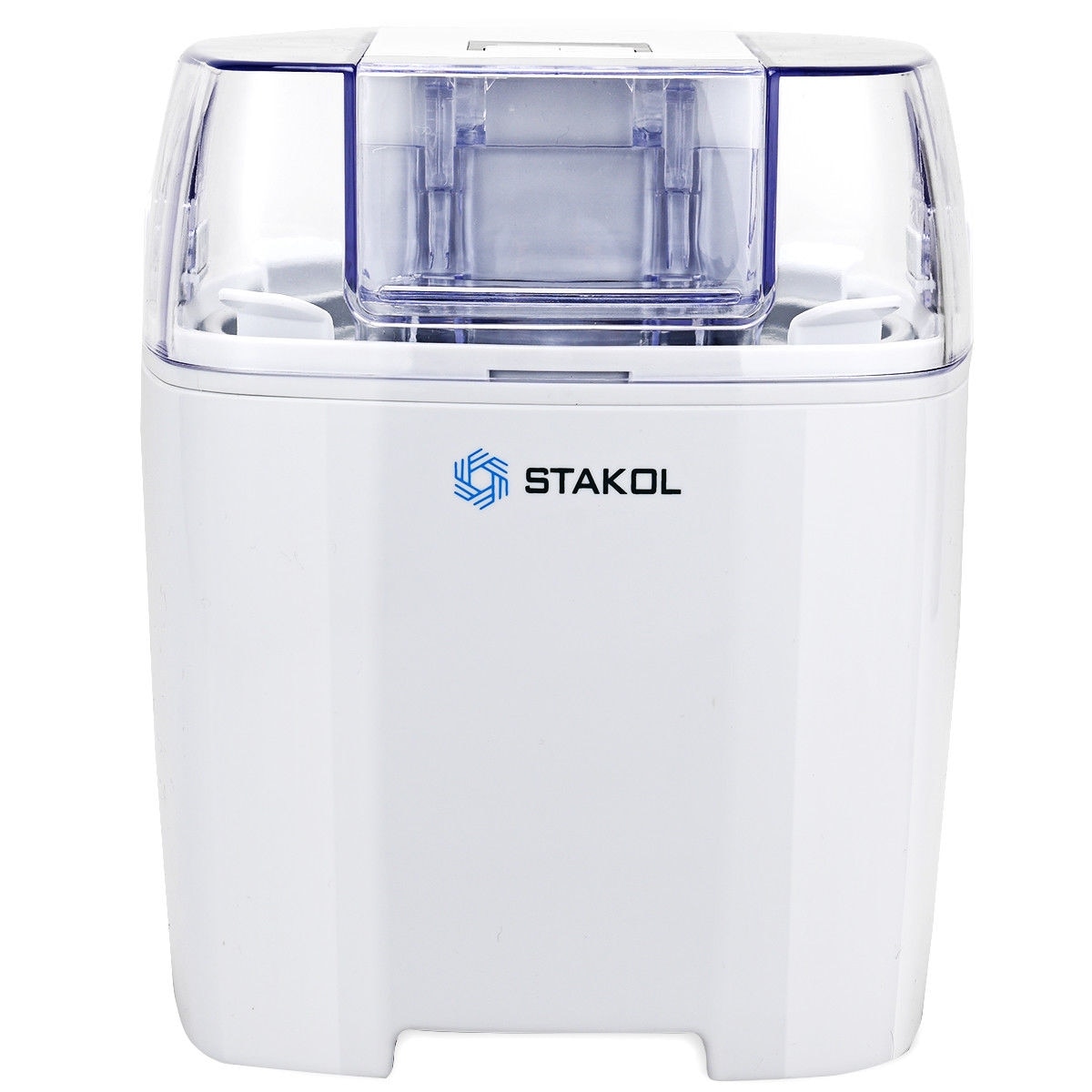 STAKOL 1.6 Quart Automatic Ice Cream Maker Freezer Bowl Dessert Machine Macarons Color