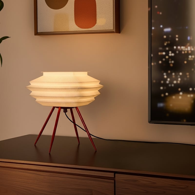 Temple 3D Table Lamp - N/A