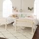 preview thumbnail 6 of 79, Walker Edison Solid Wood Twin Size Bunk Bed with Trundle
