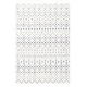 preview thumbnail 98 of 117, SAFAVIEH Berber Fringe Shag Leatha Trellis Rug 6'7" Square - Ivory/Grey - Square