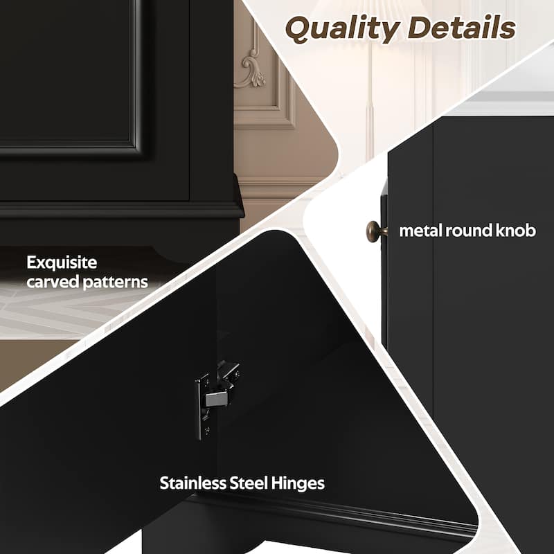 20-Inch Freestanding Bathroom Vanity with Ceramic Sink, Shaker Style, Soft-Close Door, Adjustable Shelf, Solid Wood/MDF