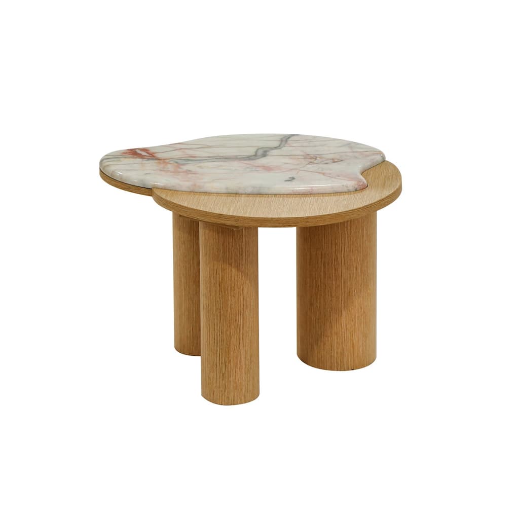 Cascade Marble End Table