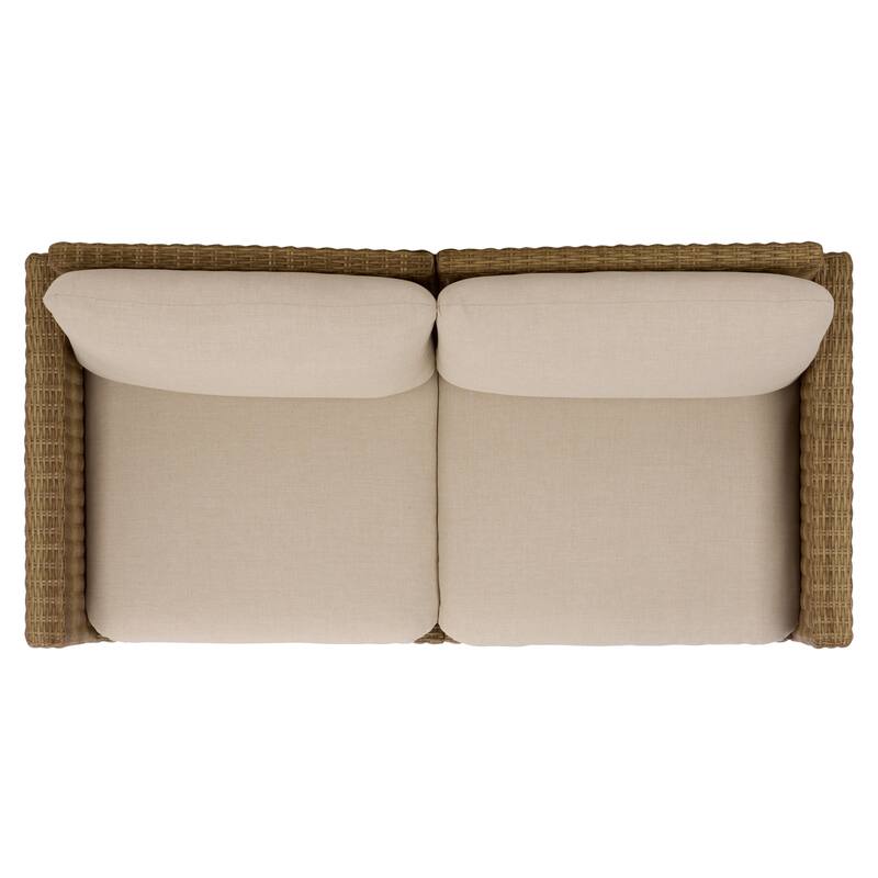 SAFAVIEH Outdoor Living Emma Sofa - 66"W x 32"D x 30"H