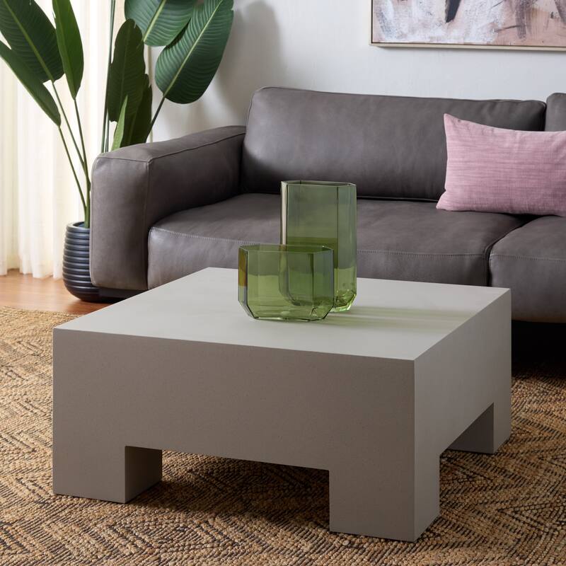 SAFAVIEH Home Aillard Coffee Table - 32"W x 32"D x 14"H