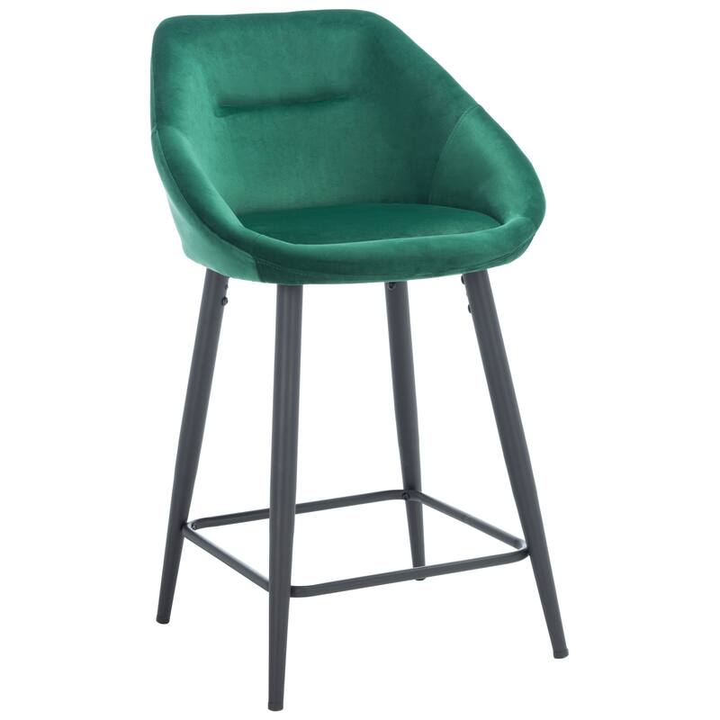 SAFAVIEH Icie 25-inch Counter Stool - 21.3" x 20.8" x 34.6" - 21Wx21Dx26H