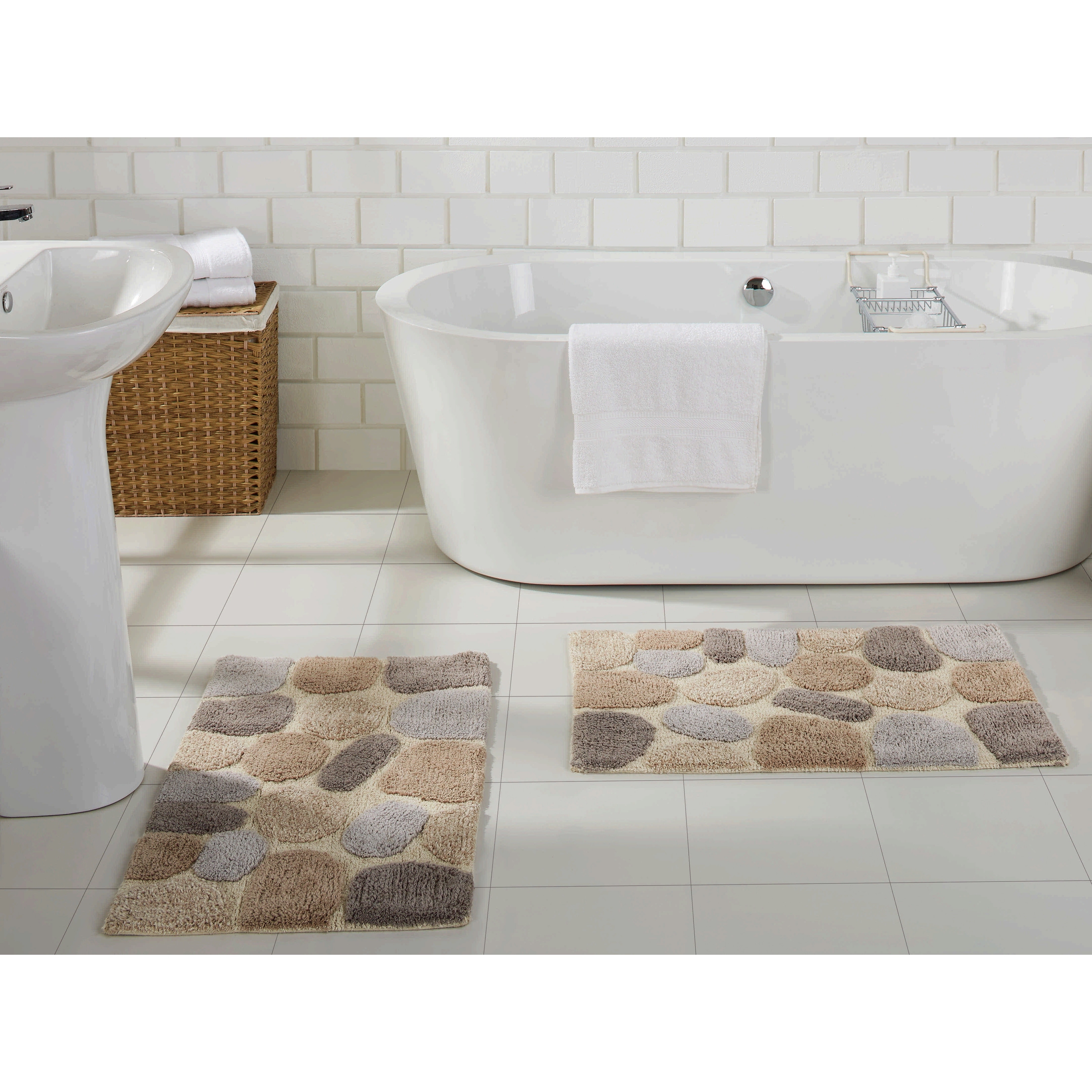 Bathroom Rugs Set 2 Piece - Bed Bath & Beyond - 38996299