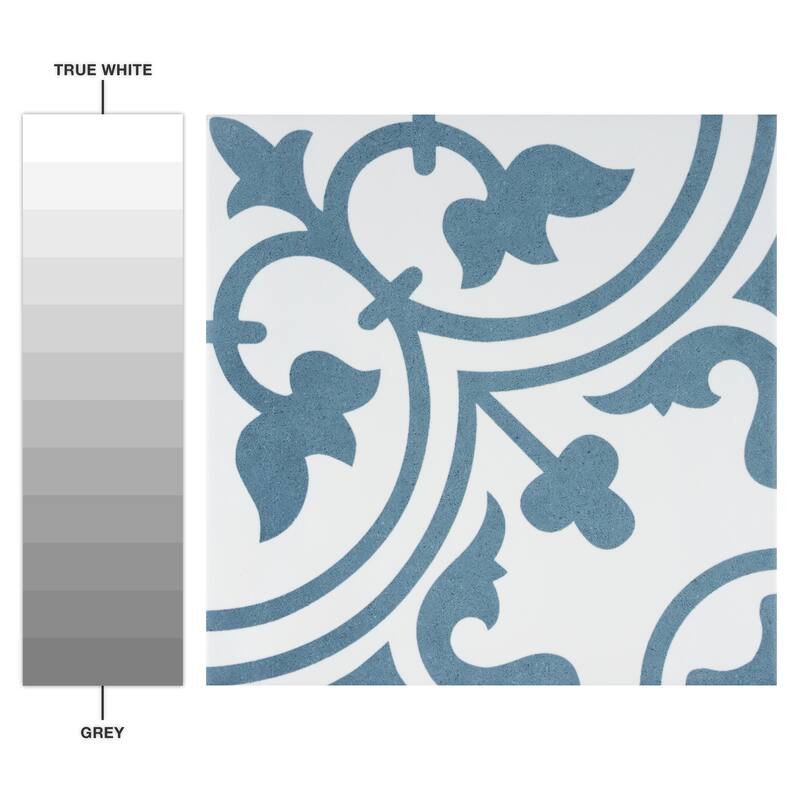 Merola Tile Arte Cloud 9-3/4" x 9-3/4" Porcelain Floor and Wall Tile