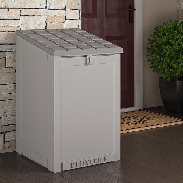 COSCO BoxGuard 45 Gallon Lockable Package Delivery and Storage Box