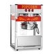 preview thumbnail 1 of 10, Commercial Popcorn Machine Maker Popper with Large 8oz Kettle Red