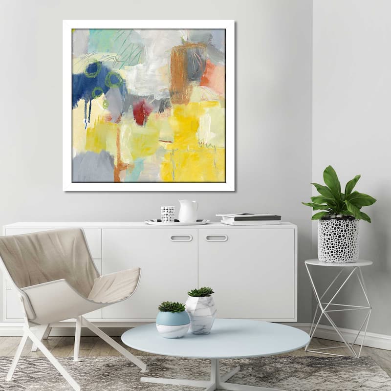 "Summer Rising II Crop" Print on Acrylic