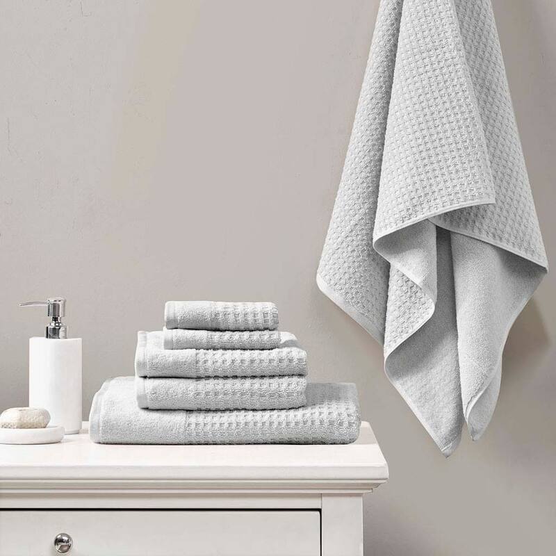 Cotton Antimicrobial Bath Towel 6 Piece Set
