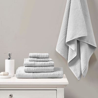 Cotton Antimicrobial Bath Towel 6 Piece Set